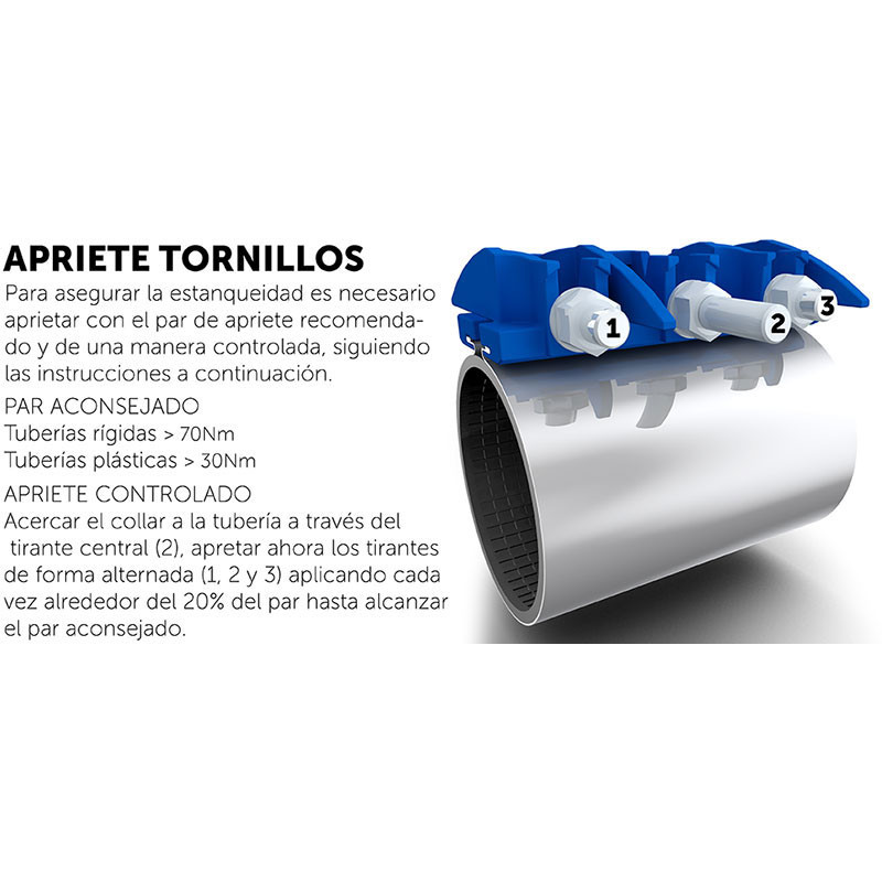 THREE-BOLT REPAIR CLAMP - Image 14