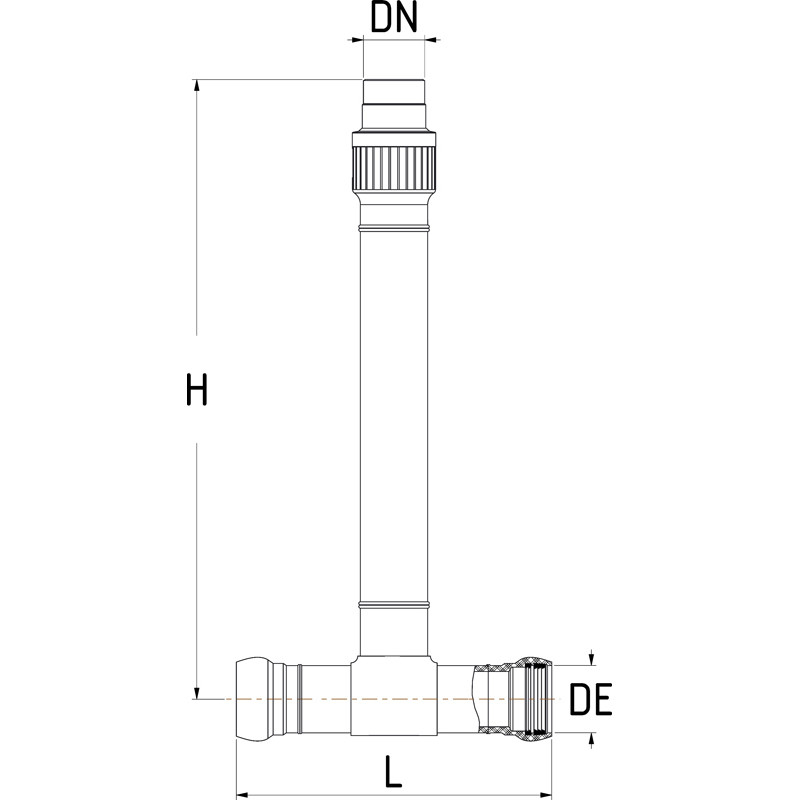 THREADED LINE HYDRANT WITH TWO SOCKETS - Image 2